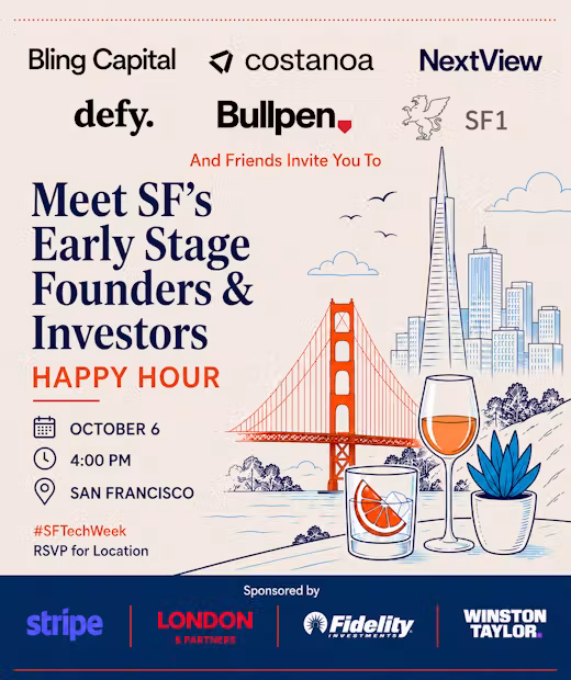 Meet SF's Early Stage Founders and Investors #SFTechWeek